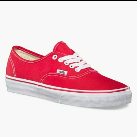 Vans Authentic (Red) UnisexSkate Shoes size men's - Picture 8 of 12